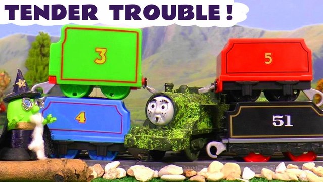 Thomas and Friends Tender Prank with Tom Moss Pranks plus Funny Funlings and DC Comics Joker in this Family Friendly Full Episode English Toy Story for Kids from Kid Friendly Family Channel Toy Trains 4U
