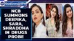 NCB summons Deepika Padukone, Shraddha Kapoor and Sara Ali Khan summoned in Drugs case|Oneindia News