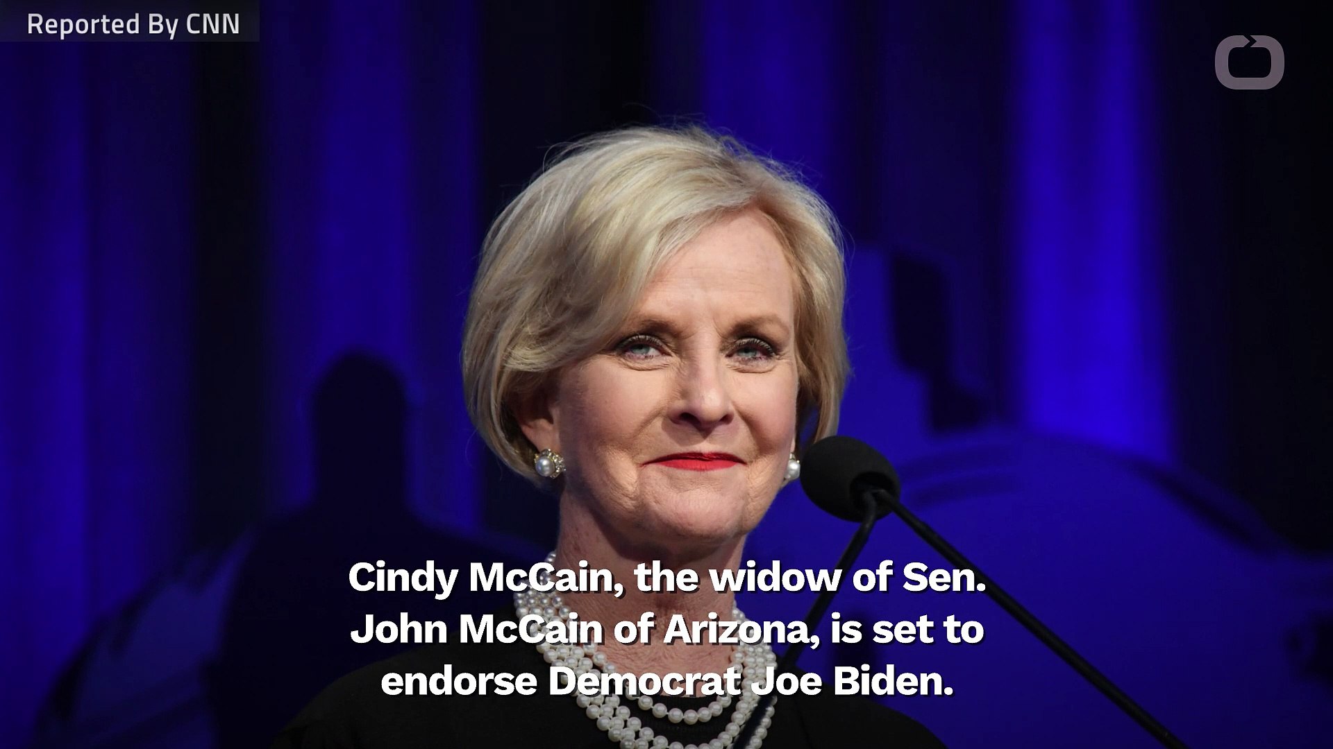 Cindy McCain Endorses Joe Biden