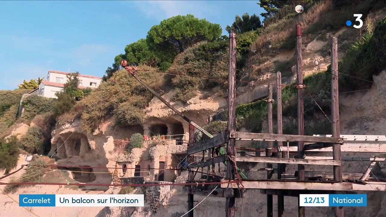 Carrelet : un vacancier a fait construire son balcon sur l'horizon