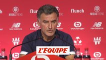 Galtier : «Le match contre Nantes sera très important» - Foot - L1 - Lille