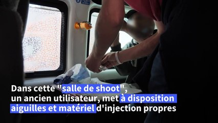 En Ecosse, un ex-toxicomane transforme une camionnette en salle de shoot