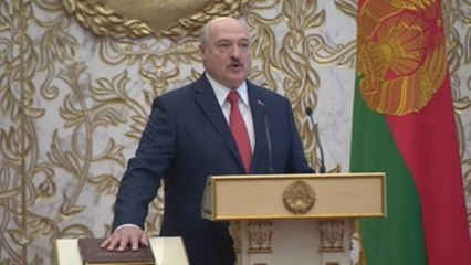 Lukashenko asume "en secreto" la presidencia de Bielorrusia