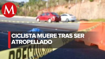 Ciclista muere atropellado en Edomex