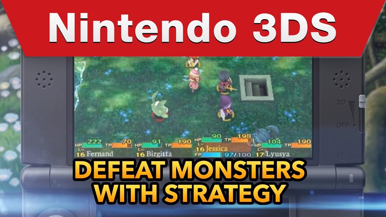 Etrian Mystery Dungeon - Trailer 3DS