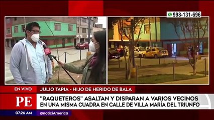 Raqueteros asaltan a varios vecinos en una misma cuadra en VMT | Primera Edición (HOY)