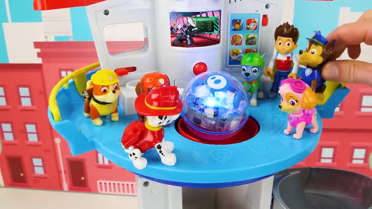 Paw Patrol Fun Learning Video for Kids Mighty Pups vs