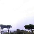 Violento temporale su Roma: tanta pioggia, vento forte e fulmini