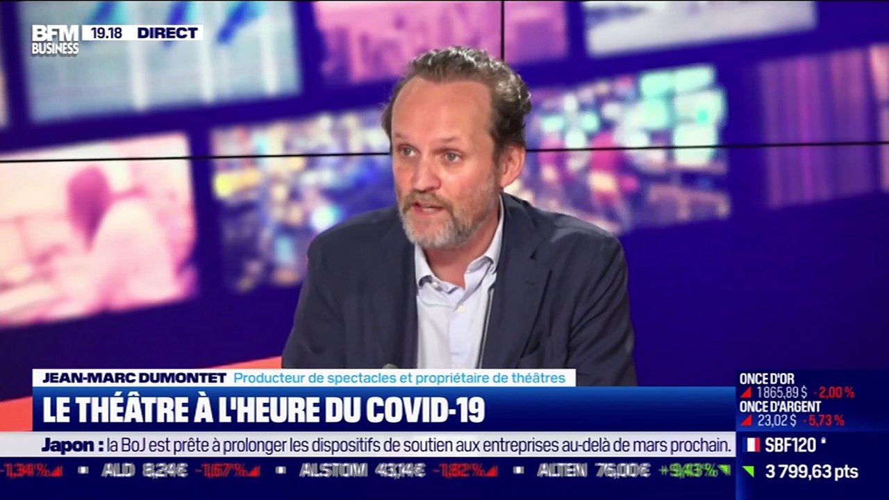 Jean-Marc Dumontet (producteur et propriétare de théâtres) : le théâtre à l'heure du Covid-19 - 23/09