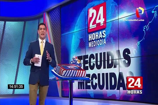 Aniversario de 24 Horas Mediodía : veintiún años informando a las familias peruanas