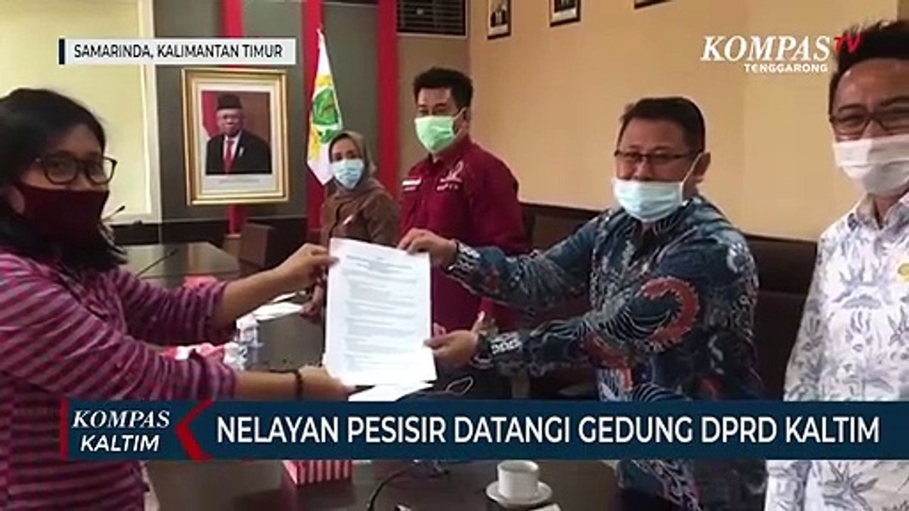 Nelayan Pesisir Datangi Gedung DPRD Kaltim