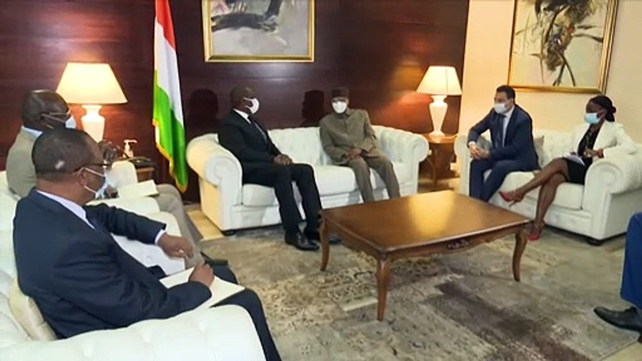 Ibn Chambas, l'émissaire des Nations Unies recu par le Premier Ministre Hamed Bakayoko