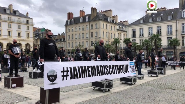 Rennes | Manif des Discotheques - Bretagne Télé