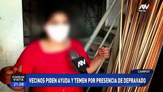 Denigrante: sujero enseña y acosa vecinos enseñando partes intimas