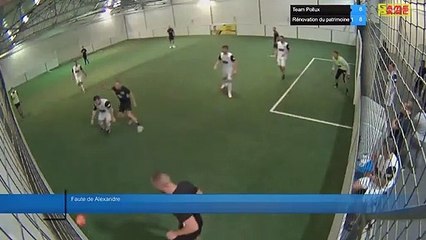 Faute de Alexandre - Team Pollux Vs Rénovation du patrimoine 1 - 21/09/20 19:00 - LIGUE 1