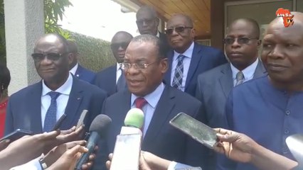 « Nous avons rencontré le président Henri Konan Bédié pour réaffirmer notre engagement dans la lutte » (Pascal Affi)