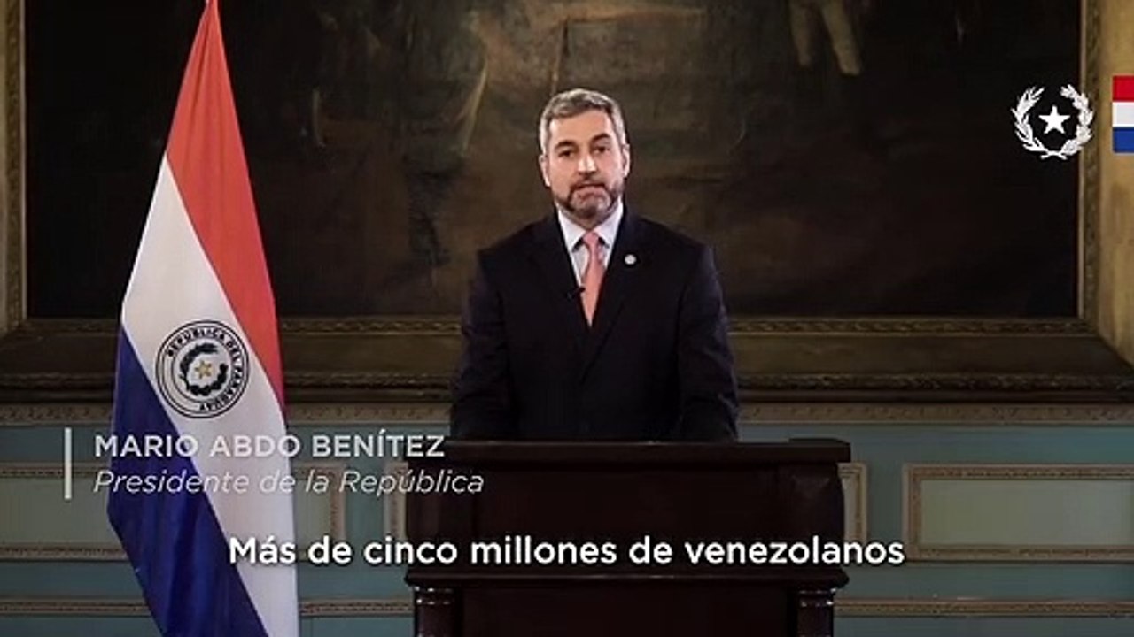 Presidente de Paraguay respaldó denuncias contra la administración de Maduro