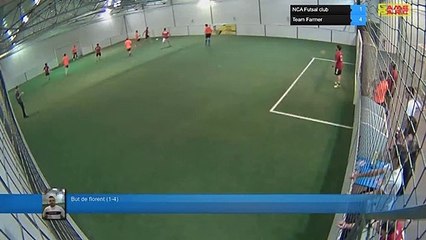 But de florent (1-4) - NCA Futsal club Vs Team Farmer - 21/09/20 21:00 - LIGUE 3