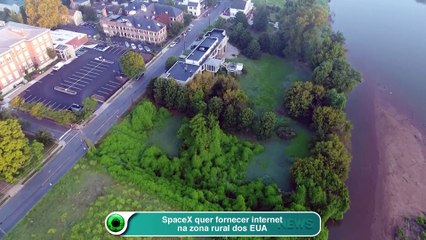 SpaceX quer fornecer internet na zona rural dos EUA