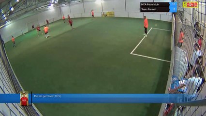 But de germain (10-5) - NCA Futsal club Vs Team Farmer - 21/09/20 21:00 - LIGUE 3