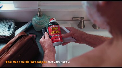 The War with Grandpa:  Shaving Cream