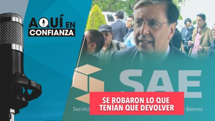 Se robaron lo que tenían que devolver