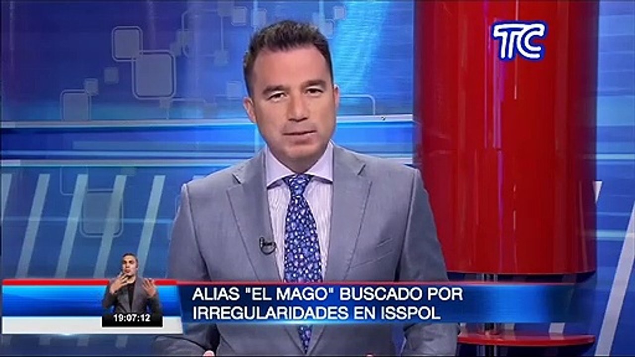 Jorge C. M., alias "El Mago" es buscado por la justicia por las irregularidades en la ISSPOL por un monto que supera los 500 millones de dólares