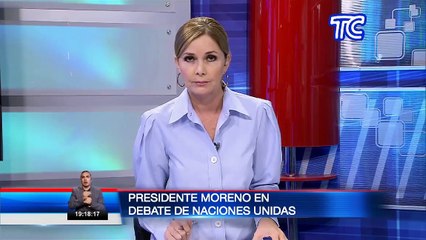 El presidente Lenín Moreno participó en el debate general de un nuevo período de sesiones de la Asamblea de las Naciones Unidas