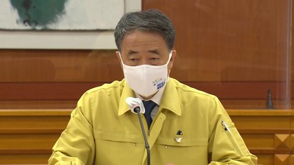 박능후 "확진자 100명 내외...백신 접종 신속히 재개" / YTN