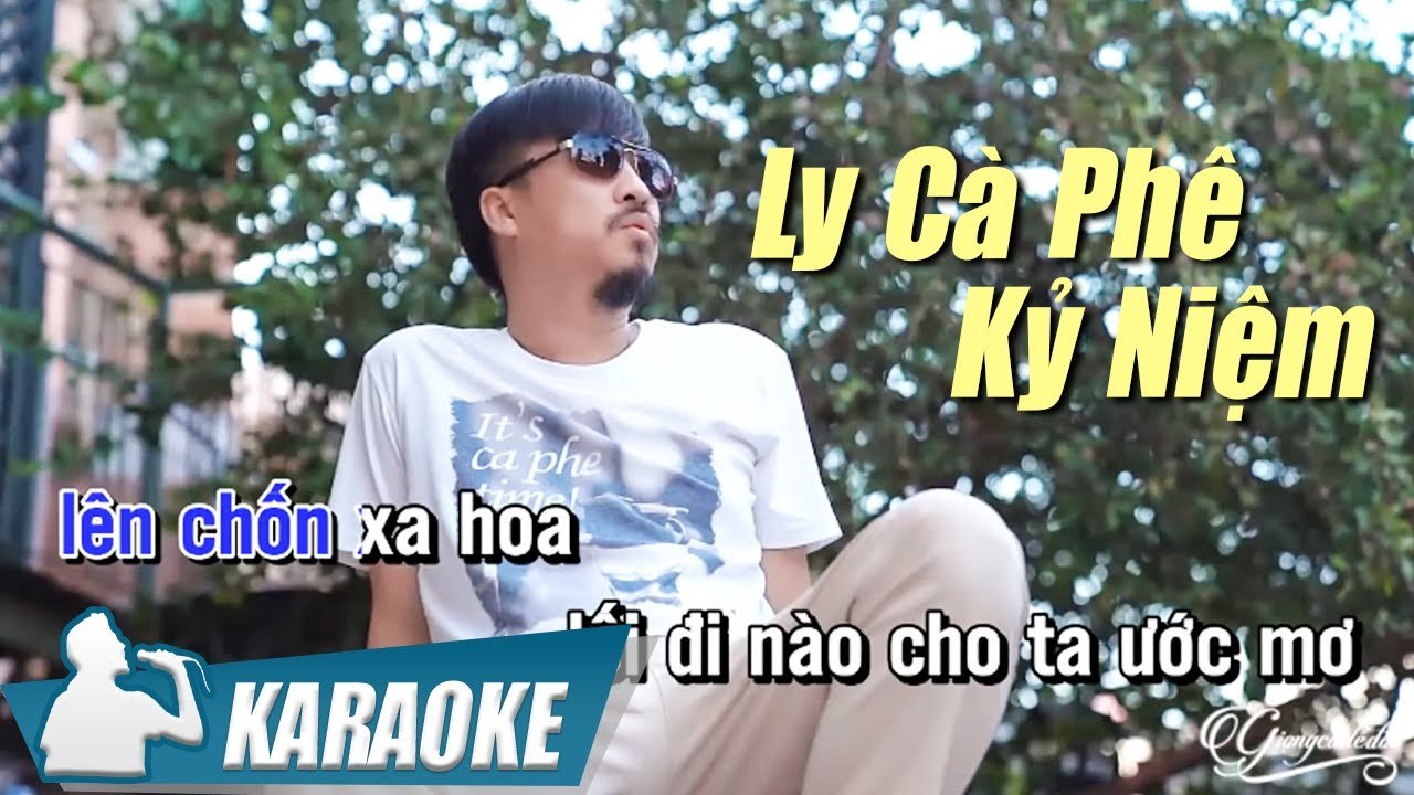 Ly Cà Phê Kỷ Niệm Karaoke Tone Nam - Quang Lập