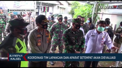 Download Video: Danrem 101/Antasari dan Kapolda Kalsel Tinjau Pelaksanaan Karantina Mandiri