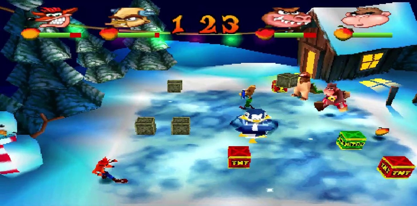 Crash Bash Tournament Crate Crush - PLAYSTATION SONY
