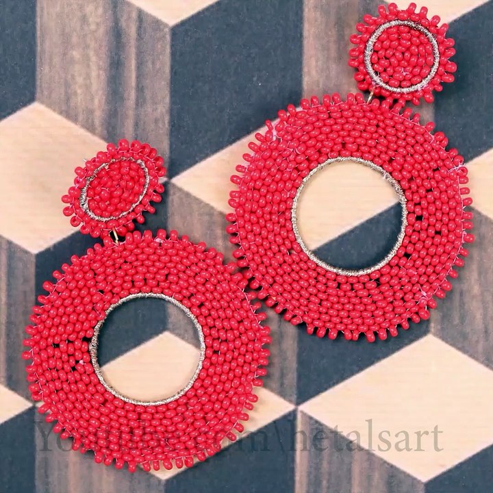 Trendy!!! Red Hot Earring - Daily Wear For Girls Fancy Dresses