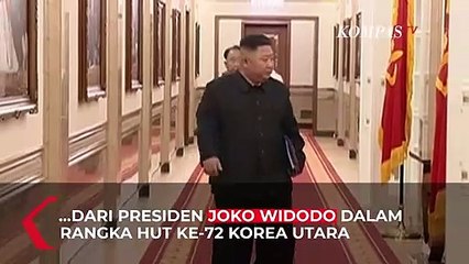 Kim Jong Un Terima Bunga dari Jokowi, Ada Apa?