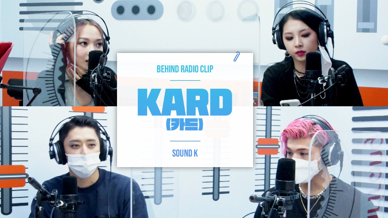 [Pops in Seoul] ♦︎Behind Radio Clip♦ KARD(카드)'s Interview~