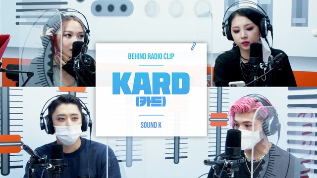 [Pops in Seoul] ♦︎Behind Radio Clip♦ KARD(카드)'s Interview~