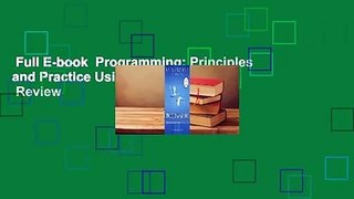 Full E-book  Programming: Principles and Practice Using C++  Review