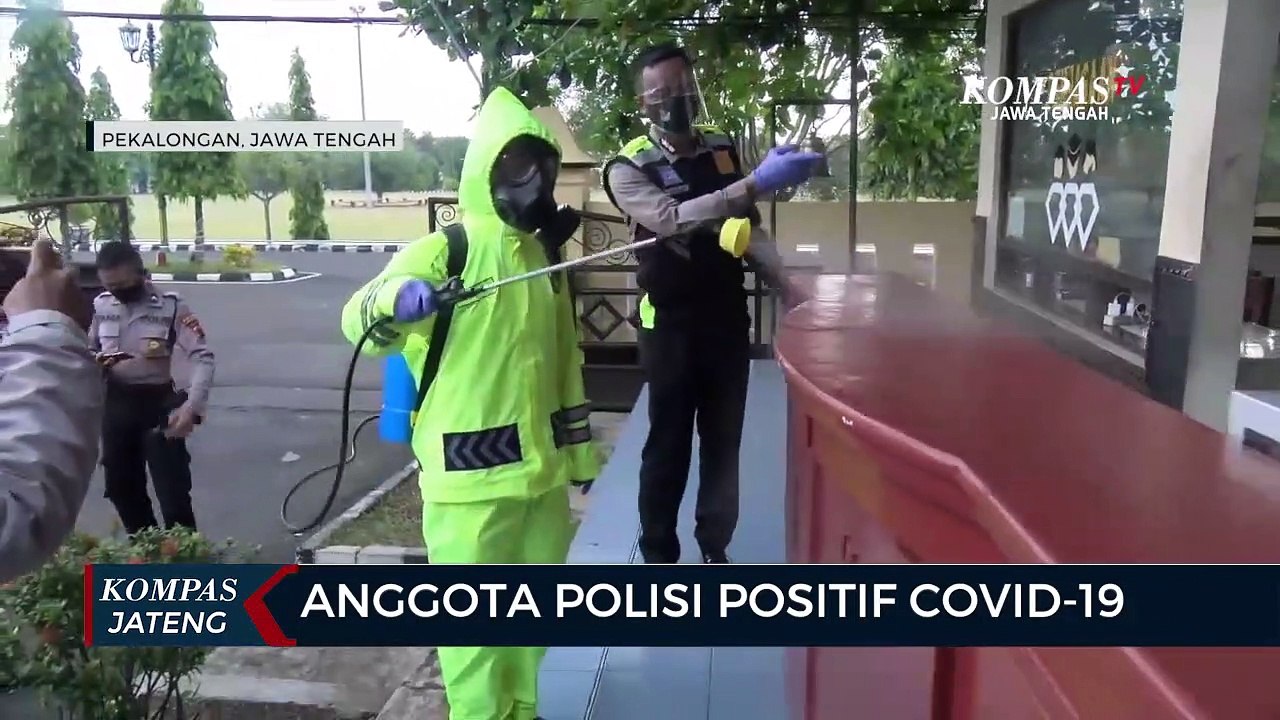 Anggota Polisi Positif Covid-19