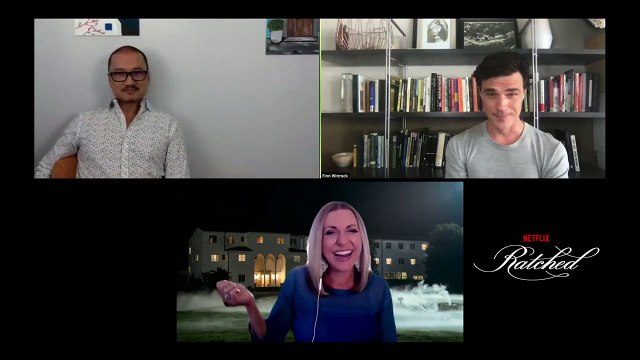 RATCHED TV - Finn Wittrock, Cynthia Nixon and Jon Jon Briones interviews about RATCHED.