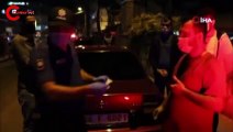 Polisin maske cezası kestiği sürücü böyle çileden çıktı