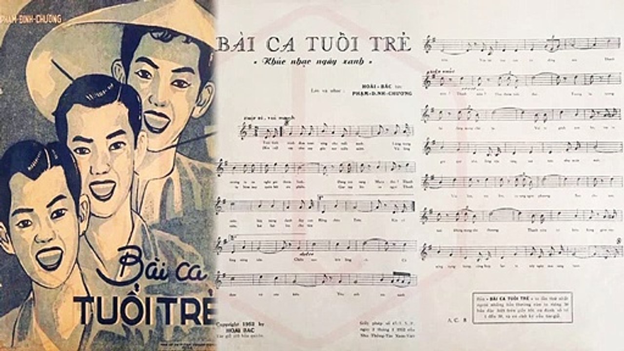 Bài Ca Tuổi Trẻ (Phạm Đình Chương) Ban Hợp Ca Thăng Long Pre 1975