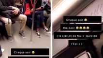 Un conducteur de métro alerte ses passagers des pickpockets