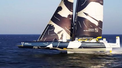 Gitana Team 2020 : The Maxi Edmond de Rothschild in flight power and stability