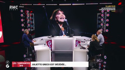 Les tendances GG : Juliette Gréco est décédée – 24/09