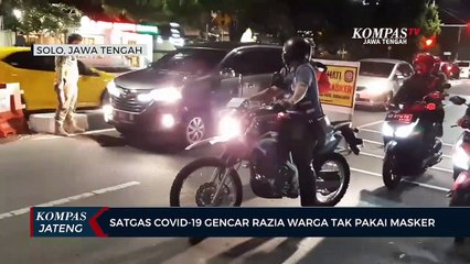 Satgas Covid-19 Gencar Razia Warga Tak Pakai Masker