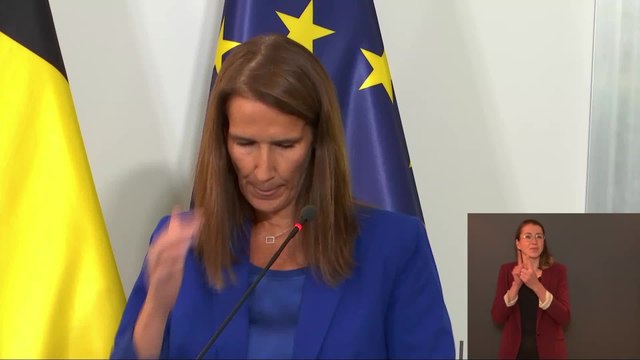Coronavirus: conférence de presse du Conseil national de sécurité (Sophie Wilmès) (2/6)