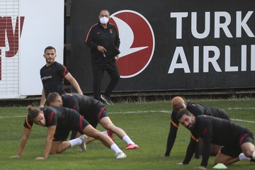 Latihan Galatasaray Jelang Lawan Hajduk Split