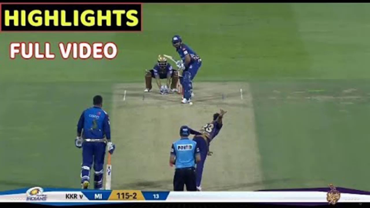 Mumbai Indians vs Kolkata knight riders 5th IPL 2020 Full Highlights • MI VS KKR FULL HIGHLIGHTS