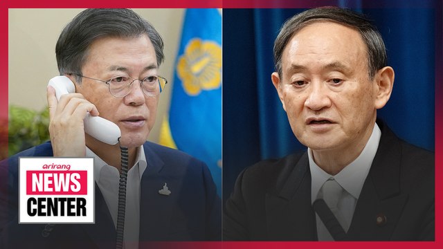 S. Korea, Japan leaders agree to cooperate in fight against COVID-19