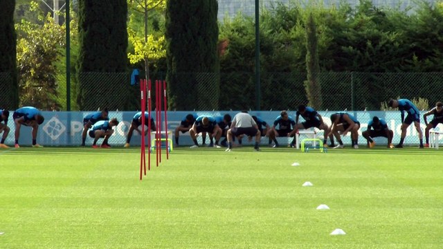 OM : l'entraînement matinal en vidéo à deux jours d'OM-Metz